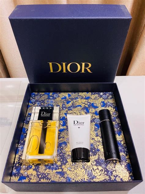 dior homme travel spray|dior homme intense gift set.